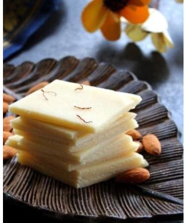 Festival Special Premium (Almond Barfi 300g) Delicious Indian Traditional Sweets To Sweeten Up Your Celebration Best Gift For All Occasions Marriage Diwali Holi Raksha Bandhan Sold By Kidzbuzz - Buy Online on GoSupps.com