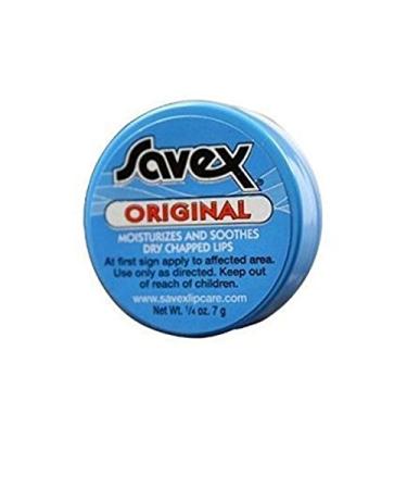 Savex Jar Lip Moisturizer 0.25 Oz - Hydrating Lip Balm for Soft Lips - Buy Online on GoSupps.com