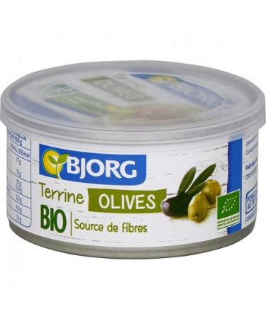 BJORG - Vegetable Terrine Olives 125G - Pack of 3
