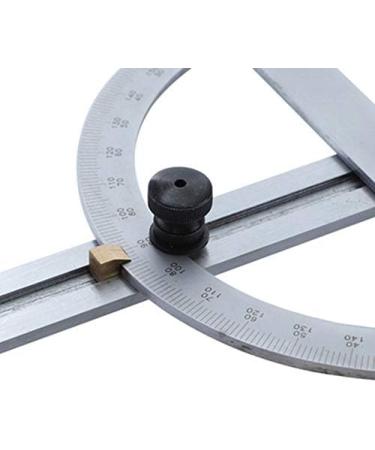 0-170 Angle Gauge Tools Stainless Steel Caliper Measuring Tools Stainless Steel Adjustable Angle Protractor - Buy Online on GoSupps.com