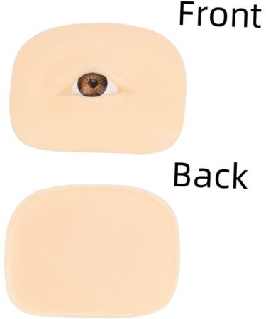 NOLITOY 1 Set Makeup Practice Skin Eyeshadow Eye Makeup Board Makeup Silicone Skin Training Board Thicken 6.90X5.20X1.40CM Assorted Color - Buy Online on GoSupps.com