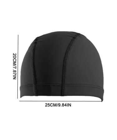 Androxeda Waterproof Bathing Cap | Soft Ear Protection Swimming Hood for Men | Ideal for Long & Short Hair - Buy Online on GoSupps.com