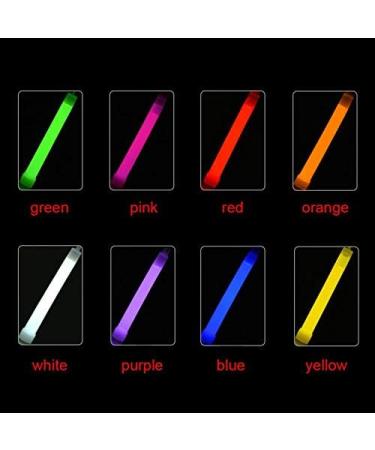 30 Ultra Bright 6 Inch Glow Sticks - 12 Hour Emergency Light Sticks for Camping, Parties, Hurricane Supplies, Earthquake Survival Kit - Buy Online on GoSupps.com