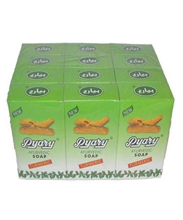 Turmeric Soap Bar - Illuminate Skin & Remove Dark Spots | 12-Pack Bliss | Naturally Crafted Ingredients - Buy Online on GoSupps.com