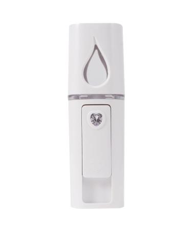 Beavorty Vapeur pour le visage avec nano-spray Humidificateur portable compact et l ger 10.5*3cm Blanc