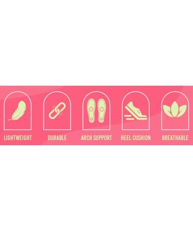Softior Heavy-Duty Arch Support PU Insoles for Women's Sport & Work Shoes - Sizes 5-10.5 - Buy Online on GoSupps.com