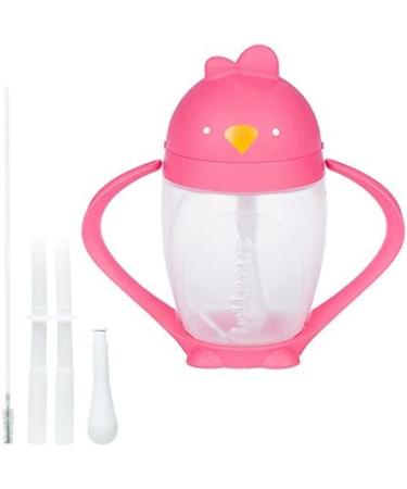 Lollaland Weighted Straw Sippy Cup | Made in USA | Infant & Toddler Transition Cup | Shark Tank Product (Pink) - Buy Online on GoSupps.com