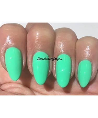 Bluesky Gel Polish Green MINT GREEN Llight Mint Green Spring Summer Color QXG468 UV LED Soak Off 10ml - Buy Online on GoSupps.com