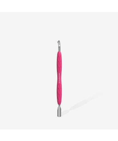 STALEKS PRO by Natury Nails Cuticle Pusher with Rubber Silicone Handle Stainless Steel UNIQ 10/4.2 - Buy Online on GoSupps.com