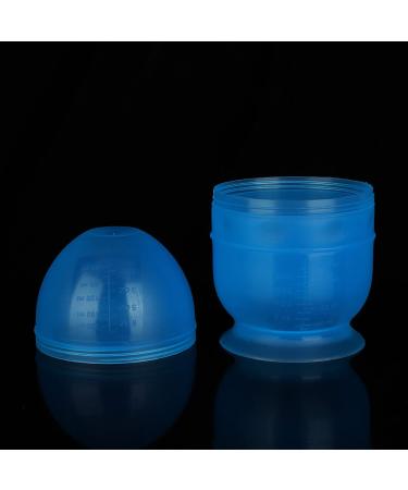 Professional Hair Dye Bowl with Measuring Scale Blue Hair Dye Shaker Cup for Salon Use | Ideal Hair Styling Tool - Buy Online on GoSupps.com