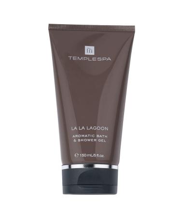 TEMPLESPA | LA LA LAGOON | Luxury Bath and Shower Gel for Cleansing  Fresh Skin  Smooth Texture  Natural Ingredients  Free from Parabens  Phthalates and Sulphates  Cruelty-Free  Vegan 5 fl.oz.