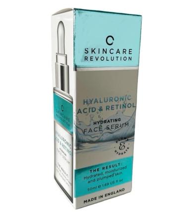 Skincare Revolution Hyaluronic Acid & Retinol Hydrating Face Serum 50ml