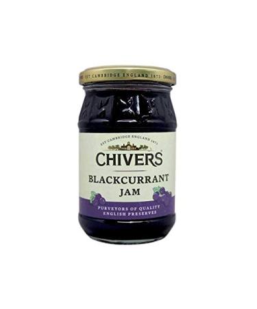 Chivers - Blackcurrant Jam - Blackcurrant Jam - Blackcurrant - Blackcurrant - English Jam - 340 Grams