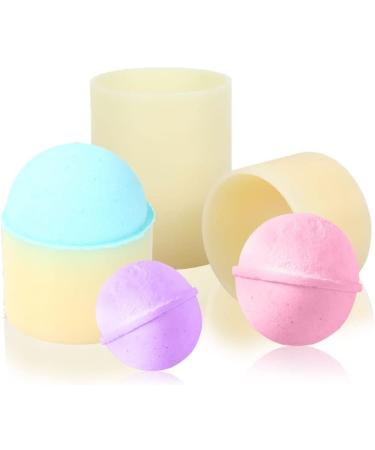 DIY Bath Bomb Press Kit - Hand-Press Molds for Crafting Sphere Round Bombs | Create Your Own Bath Bombs at Home! - Buy Online on GoSupps.com