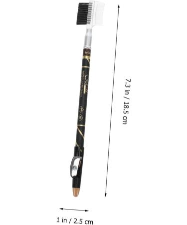 Healvian 32 Pcs Two-in-one Eyebrow Pencil Eyebrow Liner Black Eyebrow Pencil Eyebrow Makeup Tools Wooden - Buy Online on GoSupps.com