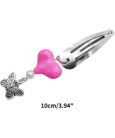 hgnxa Crossed Bowknot BB Clip Hairpin Cute Barrette Love Heart Hair Clip Fashion Hairpin Headwear Girl Hair Accessoires - Buy Online on GoSupps.com