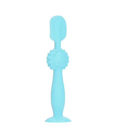 Baby Butt Cream Applicator Soft Silicone Skin-Friendly Suction Base Diaper Cream Spatula (Blue) Daily Sick Care