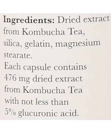 Pronatura Kombucha Capsules 580 mg - 90 Count | Boost Gut Health & Wellness - Buy Online on GoSupps.com