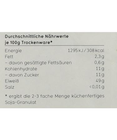 Buy Vegance Soy Granulate 500g - High-Quality Plant-Based Protein for International Shipping - Buy Online on GoSupps.com