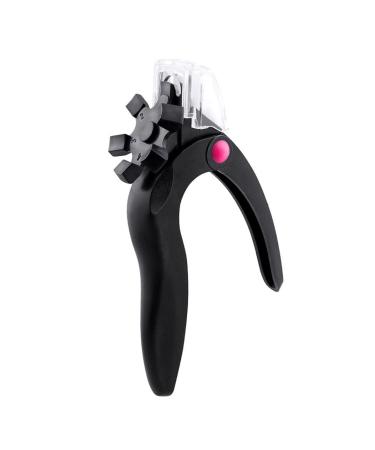 German Nail Clippers Acrylic Nail Clipper U Shaped Nail Edge Trimmers False Nail Tip Scissors Black