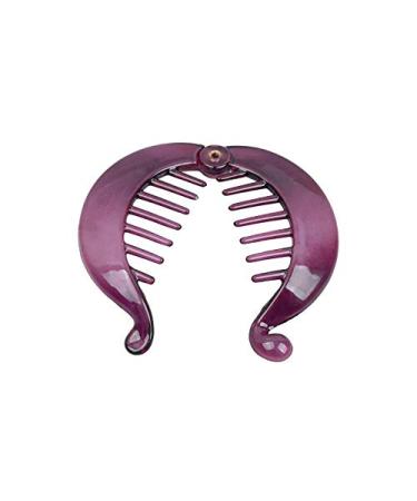 Durable Resin Banana Clip Set - 4 Fishtail Hair Clips with Rounded Edges | Unique Fish Shape Handle | Stylish Hair Accessories for Women & Girls (Random Colors) - Buy Online on GoSupps.com