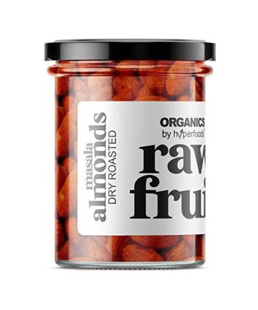 RawFruit by HyperFoods Premium Smoke Roasted Almonds 500g (Pack of 2 PET)