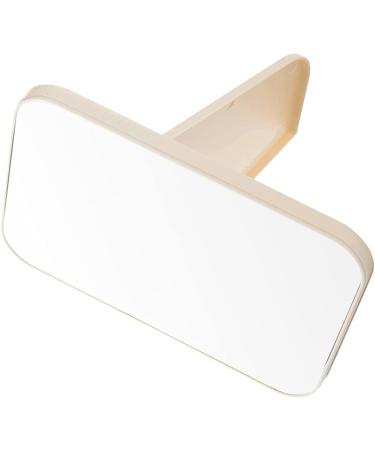Essentials Vanity Mirror with Stand - White Makeup Mirror 8.5 x 5.75 by Dependable Industries Inc - Buy Online on GoSupps.com