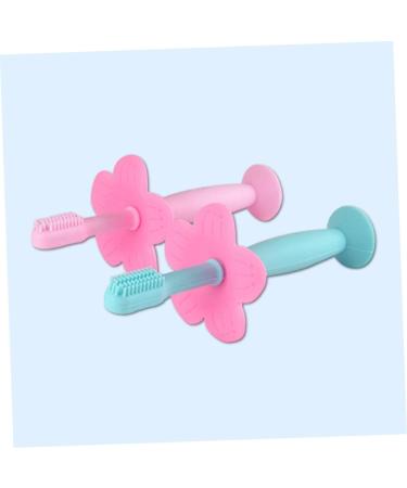 Shop Minkissy 3-Pack Baby Training Toothbrushes - Silicone Oral Care for Children | Gentle Effective Cleaning - Buy Online on GoSupps.com
