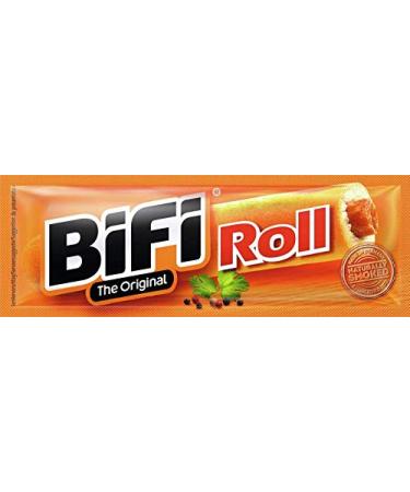 BiFi Roll 50g Board - Pack of 24 | Convenient Snack for On-the-Go | High-Quality Ingredients - Buy Online on GoSupps.com