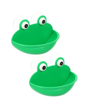 PATKAW 2pcs Reptiles Suction Cup Feeder Frog Habitat Lizard Feeding Food Cricket Bowl Water Dish Gecko Ledge Supplies Accessories for Gecko Bearded Dragon