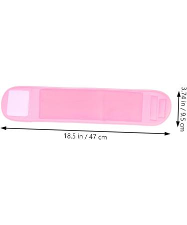 Cervical Fixation Tape Neck Gel Band - Anti-Wrinkle Neck Patch Moisturizing Pads for Neck Wrinkles - Pink 47x9.5cm | Shop Internationally - Buy Online on GoSupps.com
