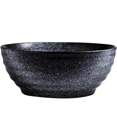 Bowl Creative Ceramic Soup Bowl Round Fruit Bowl Household 1500ml Large Ramen Bowl Japanese Retro Stoneware Tableware Kitchenware - Buy Online on GoSupps.com