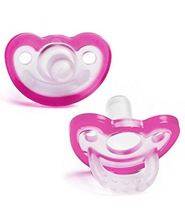 Razbaby JollyPop Baby Pacifier 3+ Months 8 Pack - Pink - Buy Online on GoSupps.com