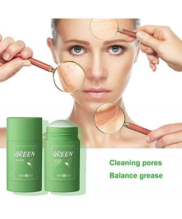 Green Tea Purifying Clay Stick | Deep Cleanse Pores & Remove Blackheads | Moisturizing & Oil Control Face Mask for All Skin Types - Buy Online on GoSupps.com