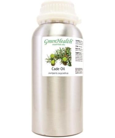 Cade 16 fl oz (473 ml) Aluminum Bottle w/Plug Cap 100% Pure Essential Oil GreenHealth - Buy Online on GoSupps.com