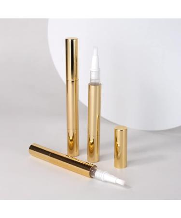 Cuticle Oil Container Plastic and Aluminium Empty Twist Pen Cuticle Oil Container Man/woman One size Gold - Buy Online on GoSupps.com