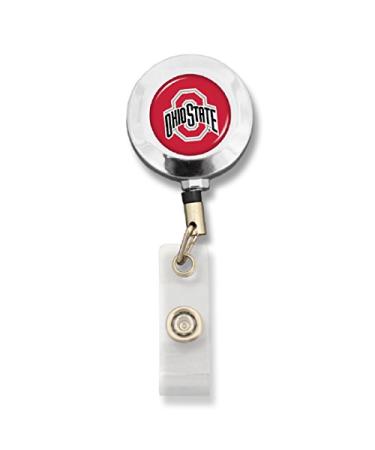 Ohio State Buckeyes Badge Clip Reel