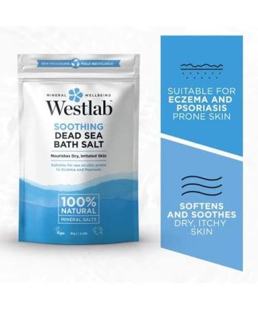 Piuess Westlab Dead Sea Salt - Resealable Bag - 1kg - Buy Online on GoSupps.com