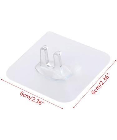 Buy Wuuraa Transparent Toothbrush Holder - Self-Adhesive Hygienic Stand for Razors & Shaving in Kitchen & Bathroom - International Shipping Available - Buy Online on GoSupps.com