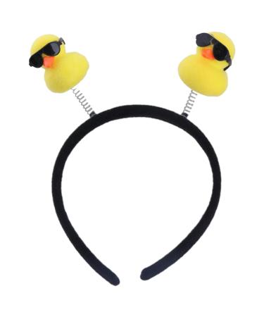hgnxa Cute Little Duck Hairband Cartoon Animal Hairband Hair Hoop for Youngsters and Cosplay Stylish Kids Headdress Jewelry 2