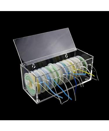 Dental Orthodontic Power Chain/Ligature Tie Organizer Case with Lid - Elastic Rubber Band Dispenser - Buy Online on GoSupps.com
