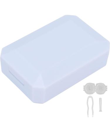 Buy Verdant Touch Contact Lens Container with Mirror & Tweezers - Multicolored Storage Box for Easy Lens Care | International Shipping Available - Buy Online on GoSupps.com