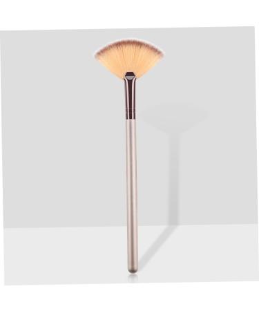 minkissy Handle Makeup Brush Fan Lip Gloss Kits Makeup Face Makeup Makeup Fan Facial Fan Make up Fan Bling Makeup Face Fan Miss Highlight Bamboo Blush Size 1 As Shown - Buy Online on GoSupps.com