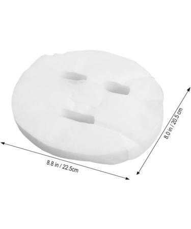 Facial Sheet DIY Facial Cover Preservative Film Disposable Facial Paper Sheet Natural Spa Skin Care Skin Fiber Paper Pre-Cut Facial Paper Sheet Facial Cover - Buy Online on GoSupps.com