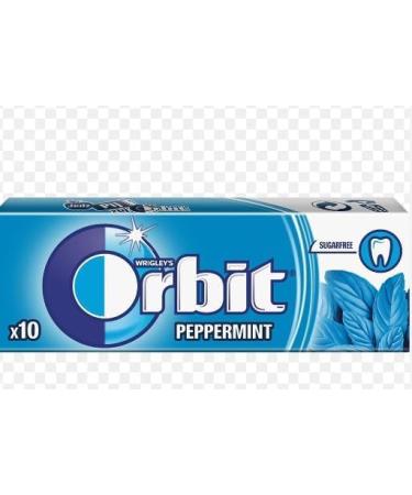 Wrigley's Extra Sugarfree Gum - Peppermint (10 per Pack x 5) - Pack of 6