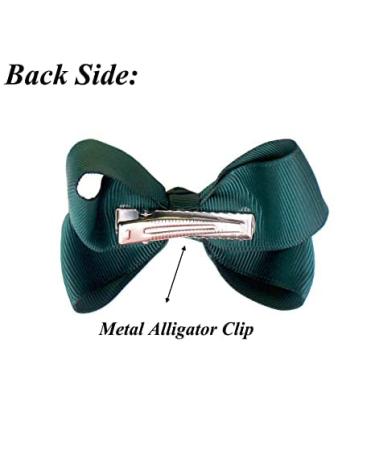 Midodo 40-Piece Hair Clips Set for Girls - 3-Inch Rips Band Hair Accessories for Kids - Buy Online on GoSupps.com