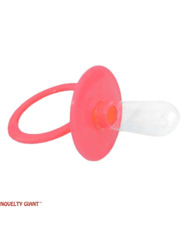 Jumbo Baby Pacifier Pink Costume Accessory - Novelty for Adults - Shop Now! - Buy Online on GoSupps.com
