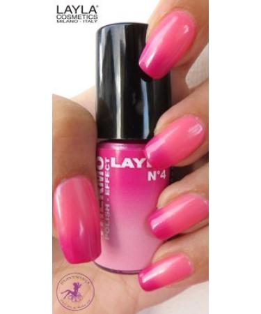 Buy Layla Thermo Nail Polish Duo Pack No. 5 - Color-Changing Long-Lasting International Shipping Available - Buy Online on GoSupps.com