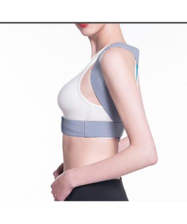 DFHBFG Universal Anti-Hunchback Orthosis - Invisible Posture Correction Band for Men & Women - Large Gray - Buy Online on GoSupps.com