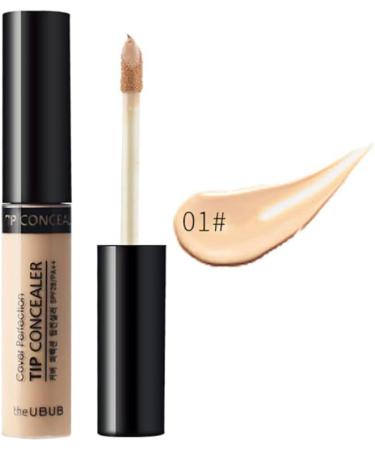 1PC Professional Makeup Concealer Wand Complete Coverage Serum High Adhesive Concealer Without Clumping And Cracking Perfect Covers Blemishes Freckles And Dark Circles(1# Fair) Concealer - Buy Online on GoSupps.com